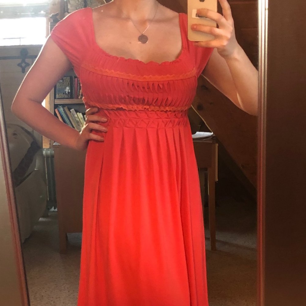 Orange Muse Dress